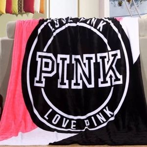 6004-Victoria's Secret Pink Blanket -No Size